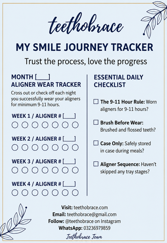 TeethObrace smile journey tracker